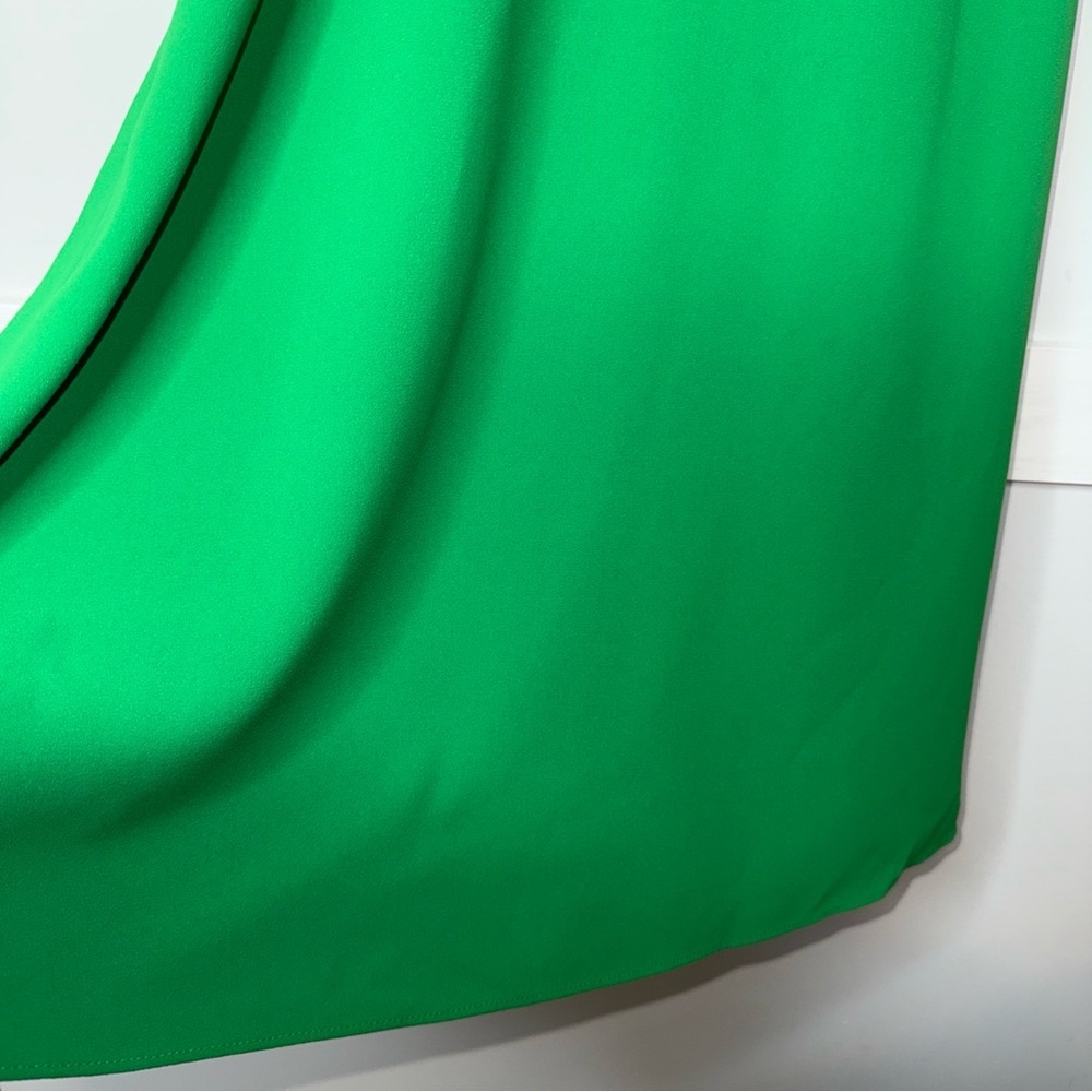 Alice + Olivia Vibrant Green Razor Back Dress - Picture 6 of 11